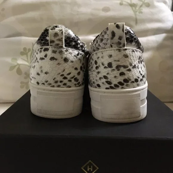 Halogen Blakely Platform Slip-on Sneaker Python Embossed - 7.5 - Picture 5 of 5